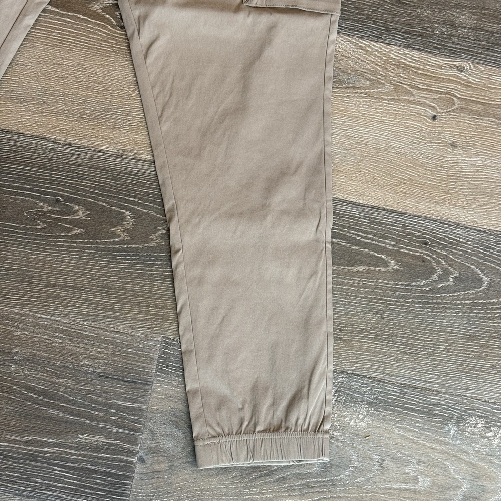 Kenneth Cole Active Tech Jogger Ankle Zip Cargo Lightweight Khaki Size XL - Picture 5 of 8
